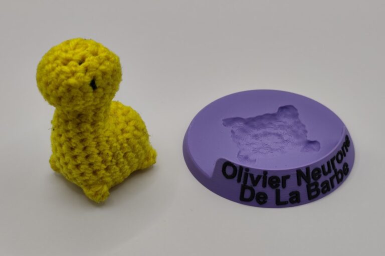 Présentoir à mini-peluche